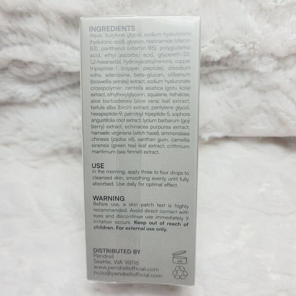 Pendrell Aquaglow Hydrate Serum Full Size 1.0 Ounce New in Sealed Box - Picture 3 of 8
